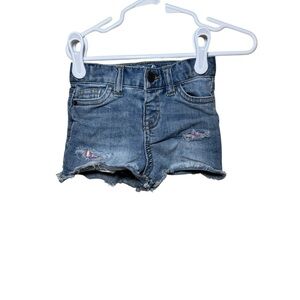 Cat & Jack Toddler Girl Denim Super Stretch Shorts Size 18 Months